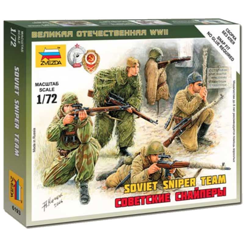 1/72 Soviet Snipers Zvezda 6193