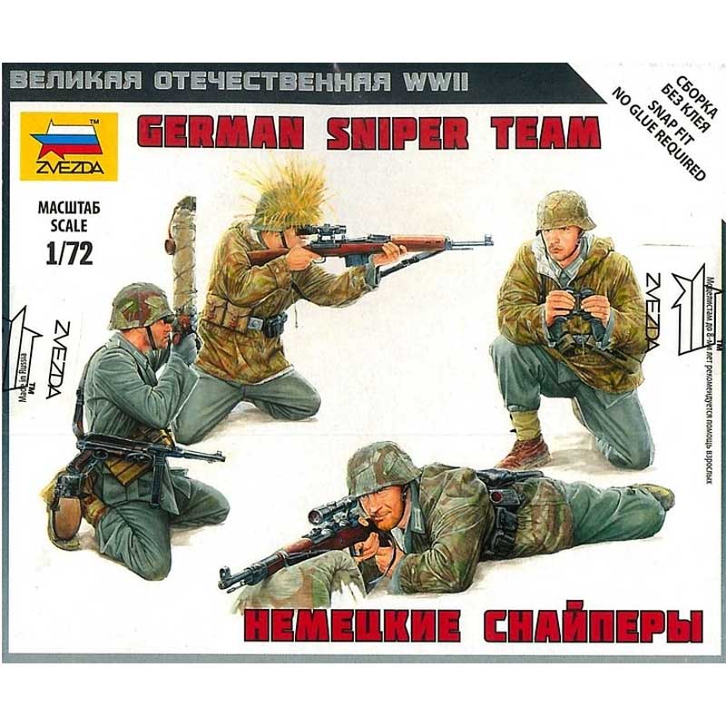 1/72 German Sniper Team Zvezda 6217