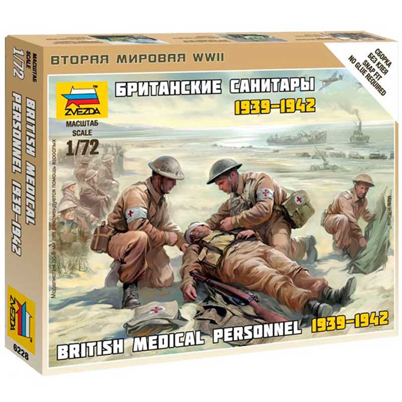 1/72 British Medic Team Zvezda 6228