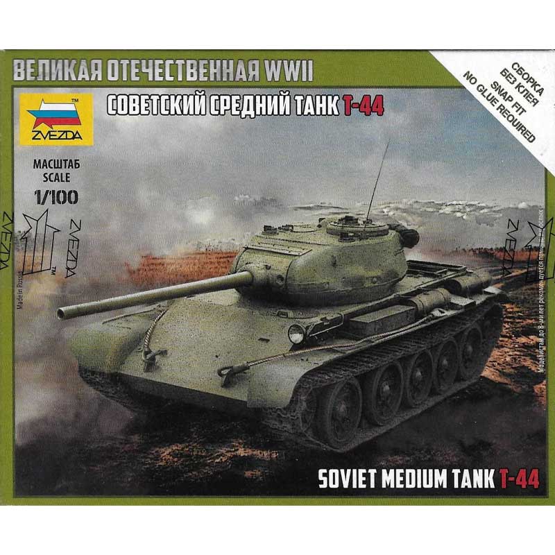 1/100 T-44 Soviet Tank Zvezda 6238