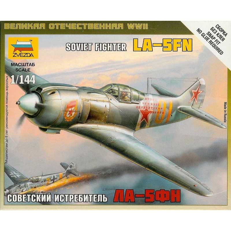 1/144 LA-5FN Soviet Fighter Zvezda 6255