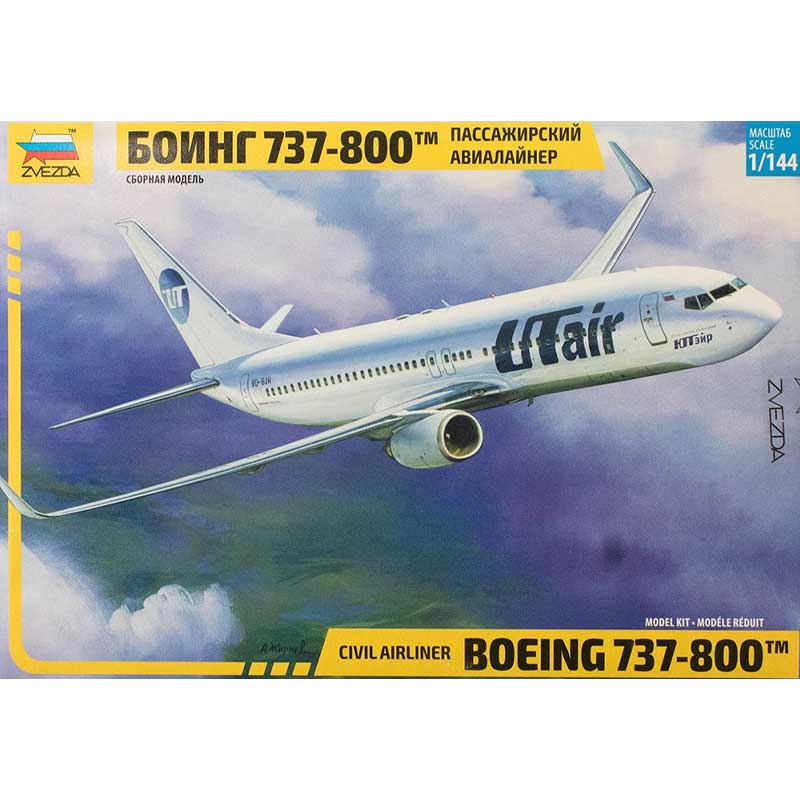 1/144 Boeing 737-800 Zvezda 7019