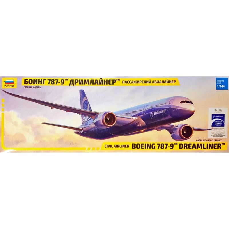 1/144 Boeing 787-9 Dreamliner Zvezda 7021