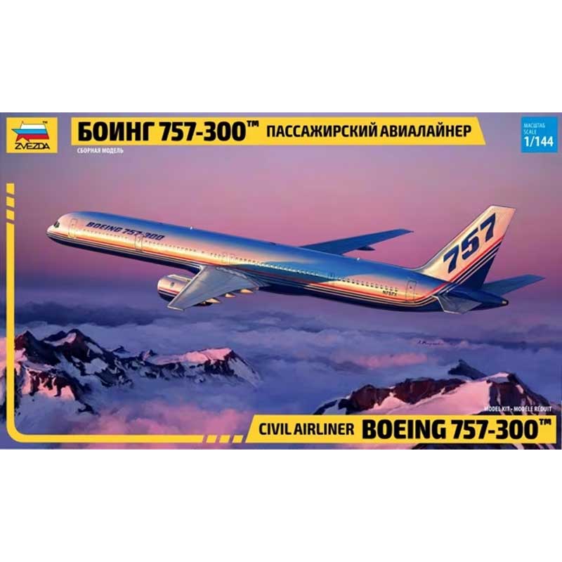 1/144 Boeing 757-300 Zvezda 7041