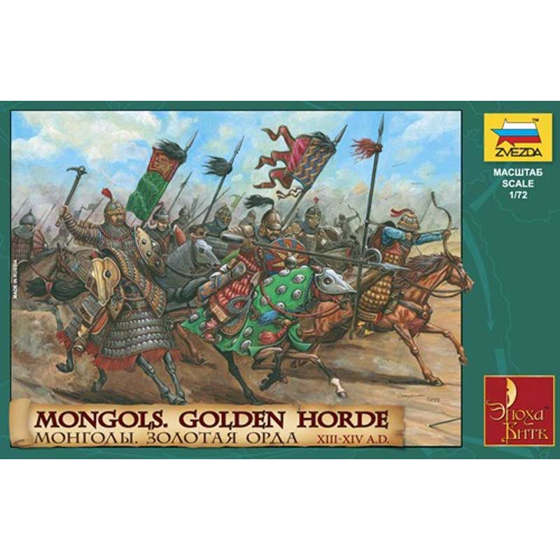 1/72 Mongols - Golden Horde XIII-XIV centuries AD Zvezda 8076