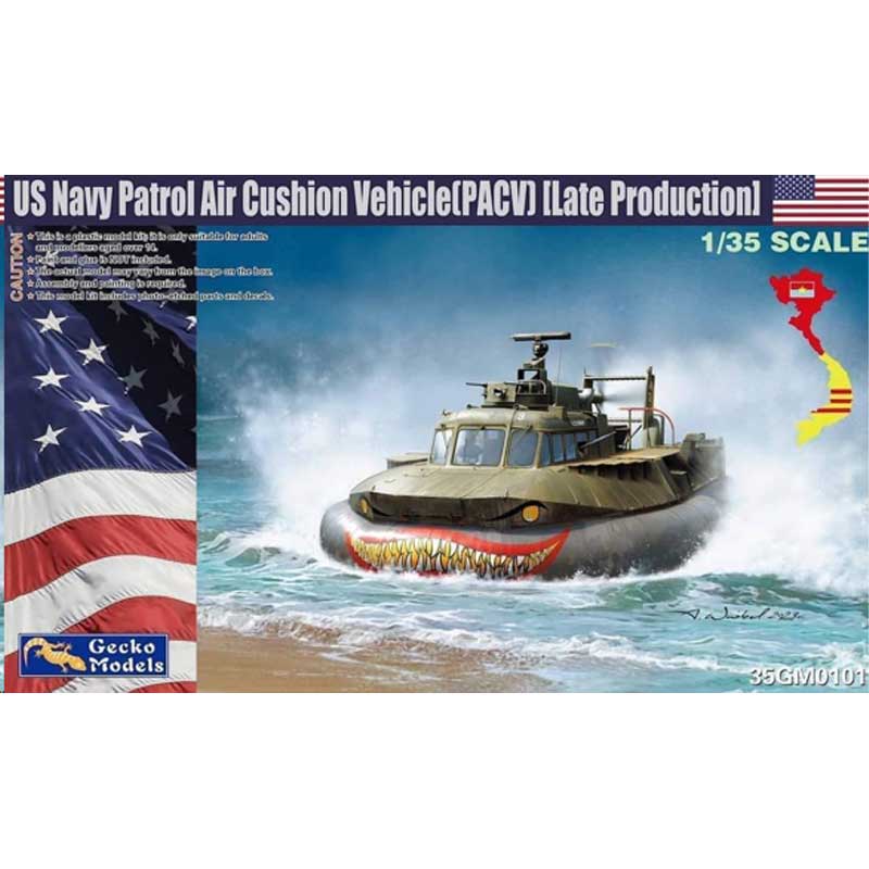 1/35 US Navy Patrol Air Cushion Vehicle(PACV)[Late Production] Gecko Models 35GM0101