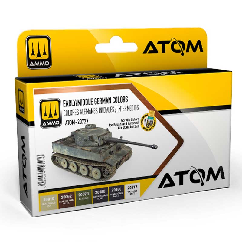 ATOM Early / Middle German Colors Ammo ATOM-20727