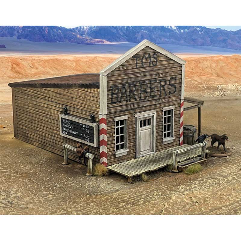 54mm Barber Shop Single Storey Great Escape Games HP105