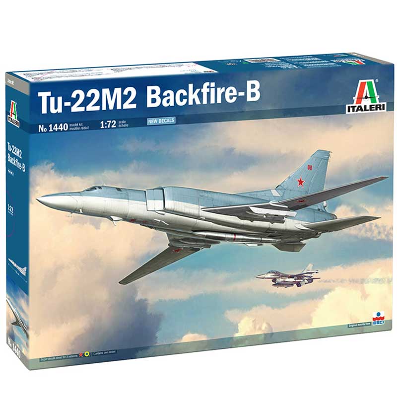 1/72 Tu-22 M3 BACKFIRE C Italeri 1440