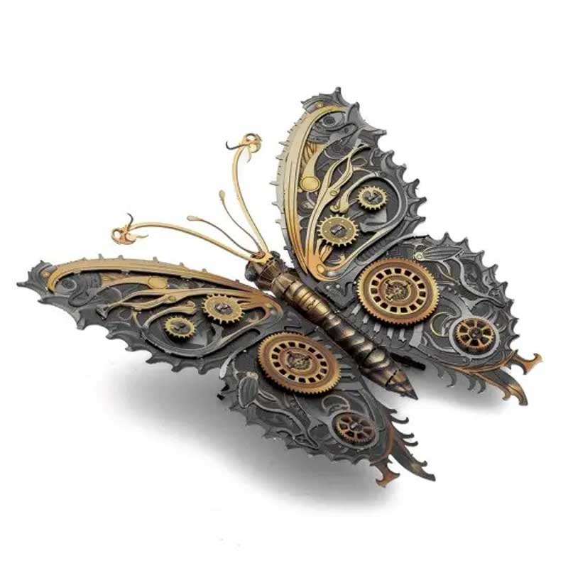 Steampunk Butterfly Metal Earth ME1021