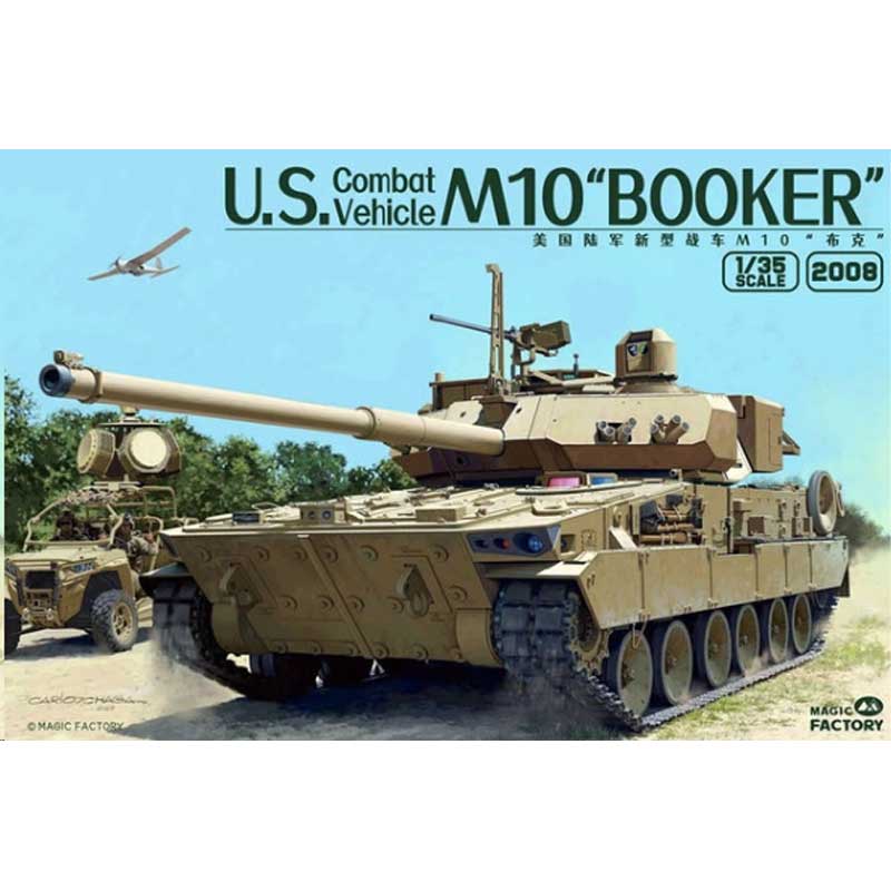 1/35 U.S. Combat Vehicle M10 "Booker" Magic Factory Models MF2008