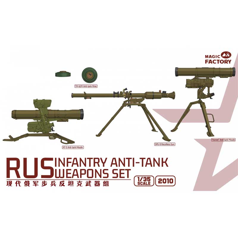 1/35 RUS Infantry Anti-tank weapon set Magic Factory Models 2010