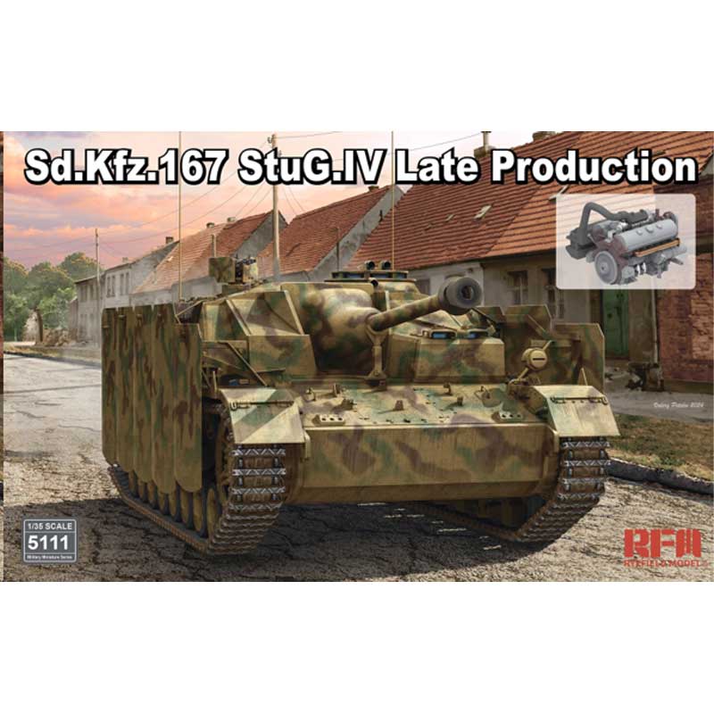 1/35 Sd.Kfz.167 StuG.IV Late Production Rye Field Models RM5111