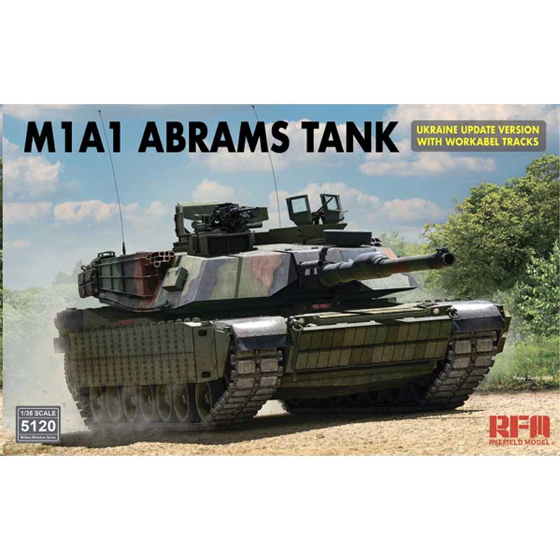 1/35 M1A1 Abrams Tank Ukraine Rye Field Models RM5120