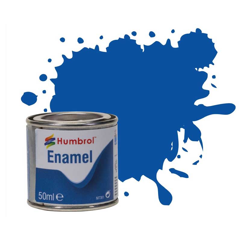 50ml No.14 French Blue - Gloss (Tinlet No.2) Humbrol AQ0014