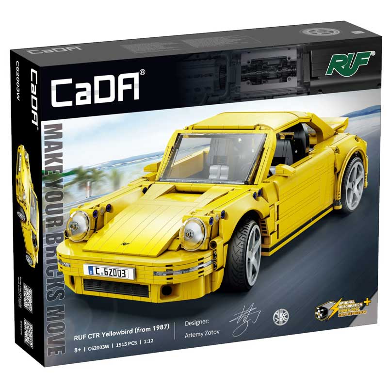 RUF CTR Yellowbird 1515pcs CaDA Bricks C62003W