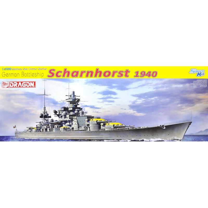 1/350 German Battleship Scharnhorst Dragon 1062