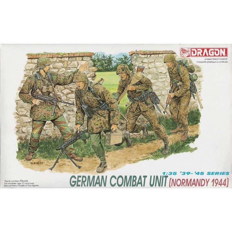 1/35 German Combat unit (Normandy 1944) Dragon 6003