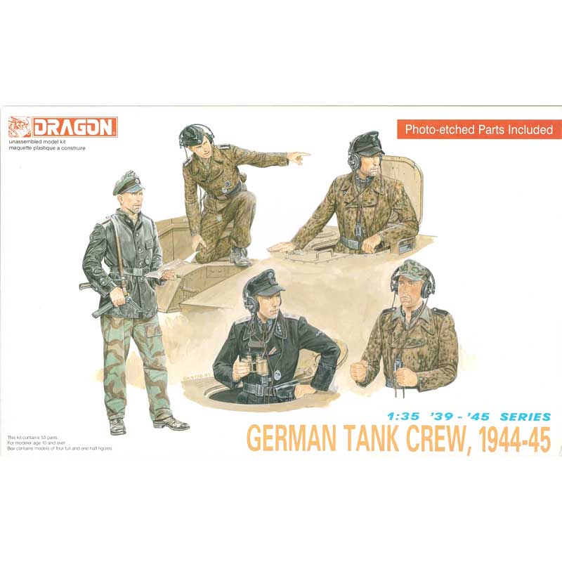 1/35 German Tank Crew 1944/45 Dragon 6014