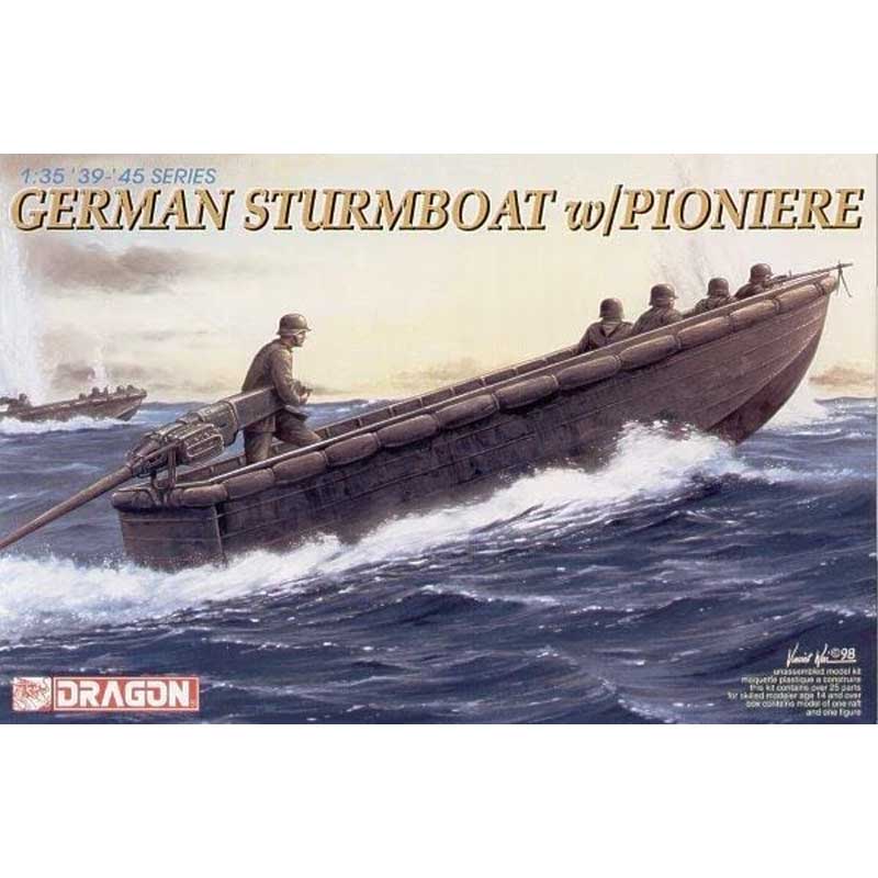 1/35 German Sturmboat w/Pioniere Dragon 6108