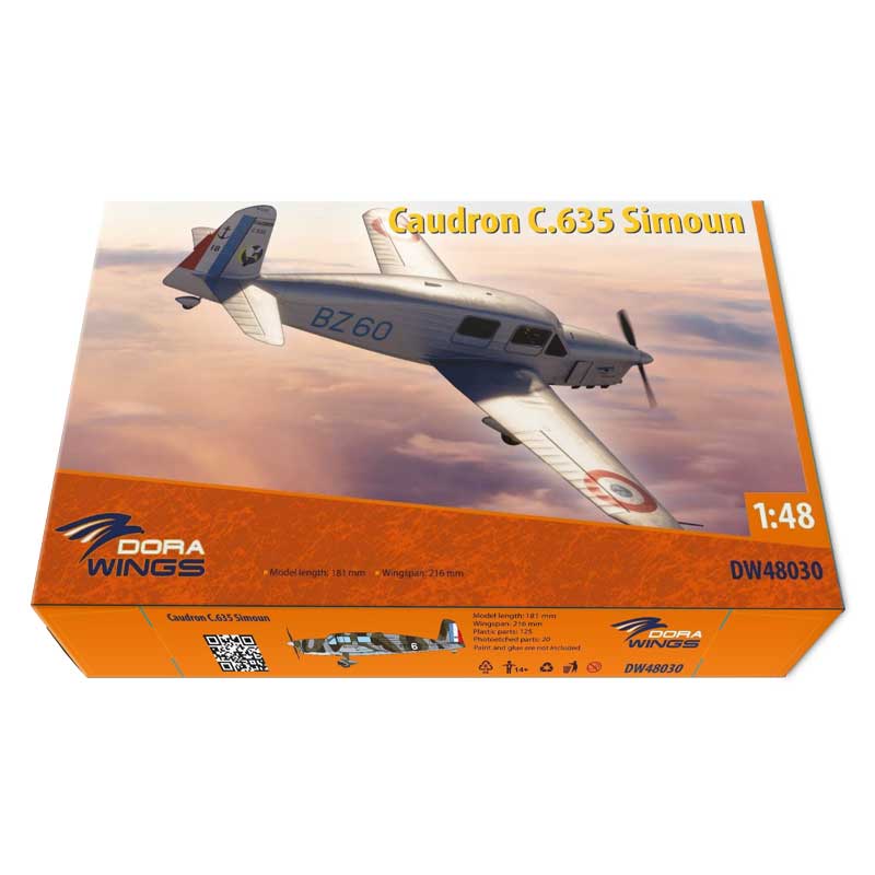 1/48 Caudron C.635 Simoun Dora Wings 48030