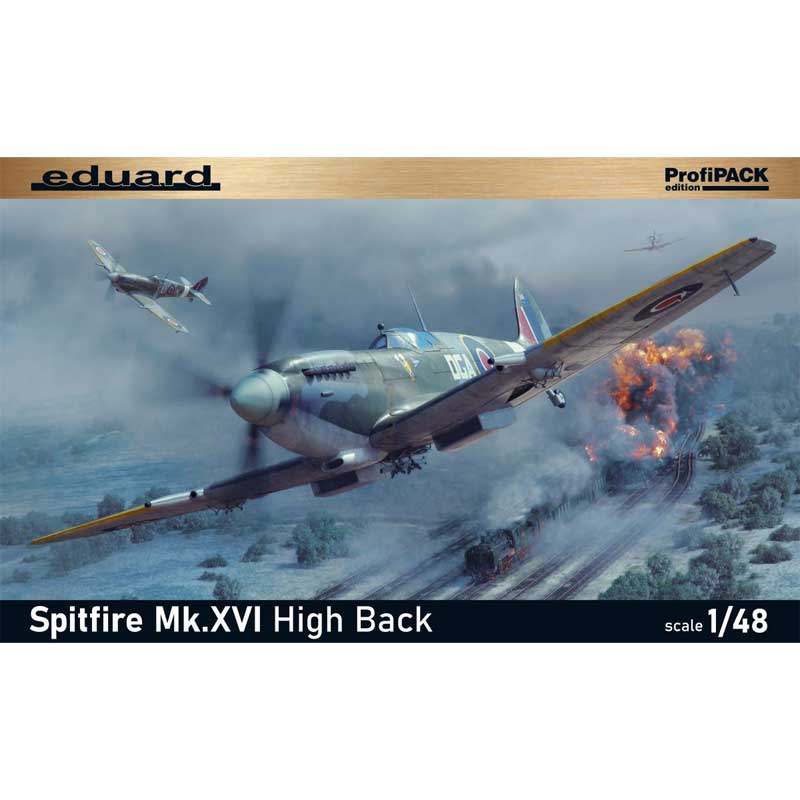 1/48 Spitfire Mk.XVI High Back ProfiPACK Edition Eduard 8286