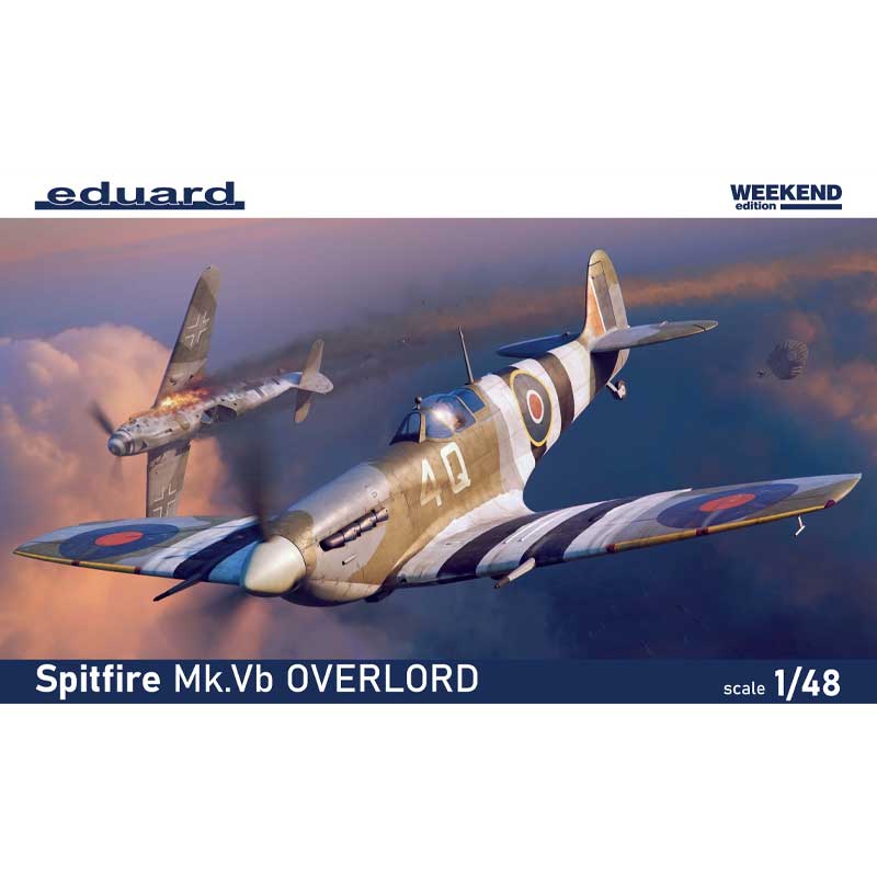 1/48 Spitfire Mk.Vb OVERLORD Weekend Edition Eduard 84200