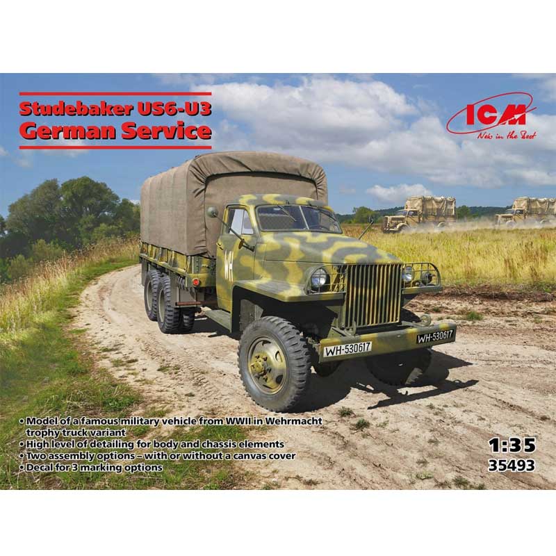 1/35 Studebaker US6-U3 ICM 35493