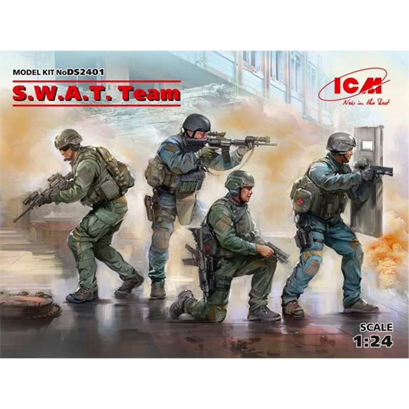 1/24 S.W.A.T. Team ICM DS2401