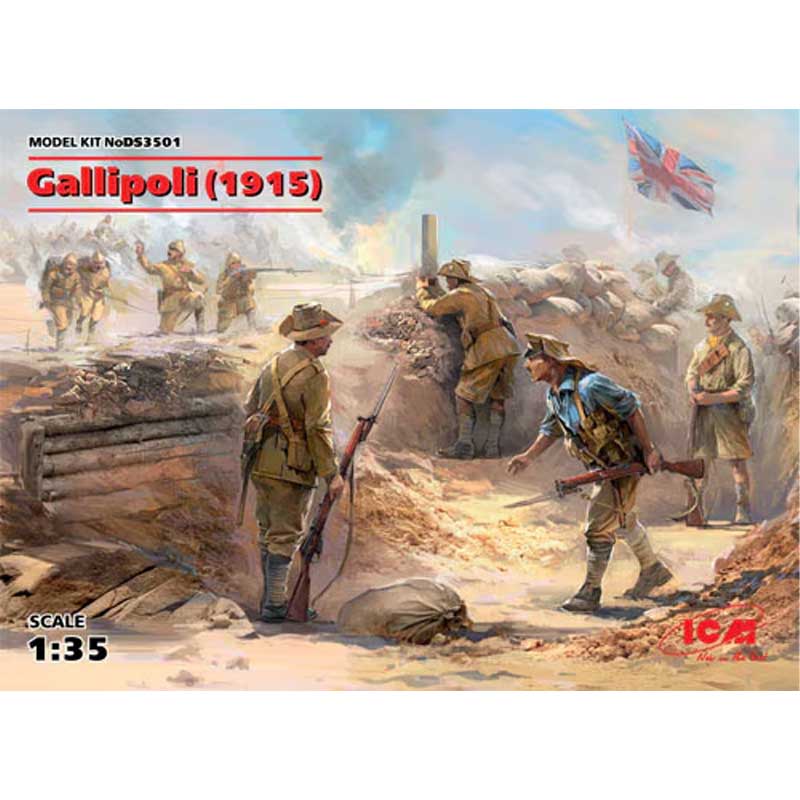 1/35 Gallipoli (1915) Figures ICM DS3501