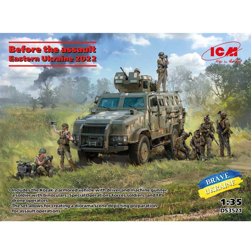 1/35 Before the Assault Eastern Ukraine 2022 ICM DS3521