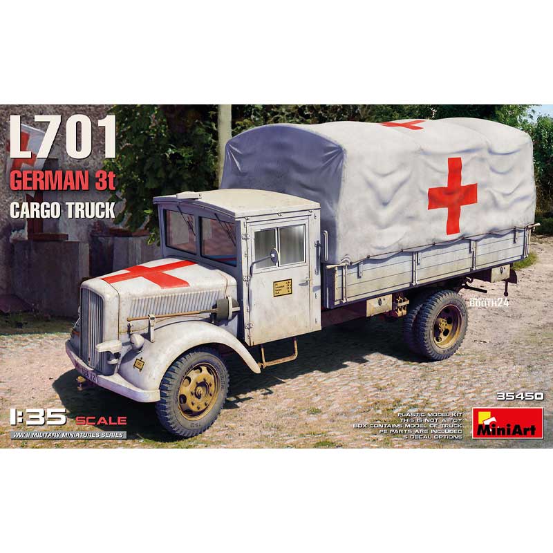 1/35 L701 German 3t Cargo Truck Miniart 35450