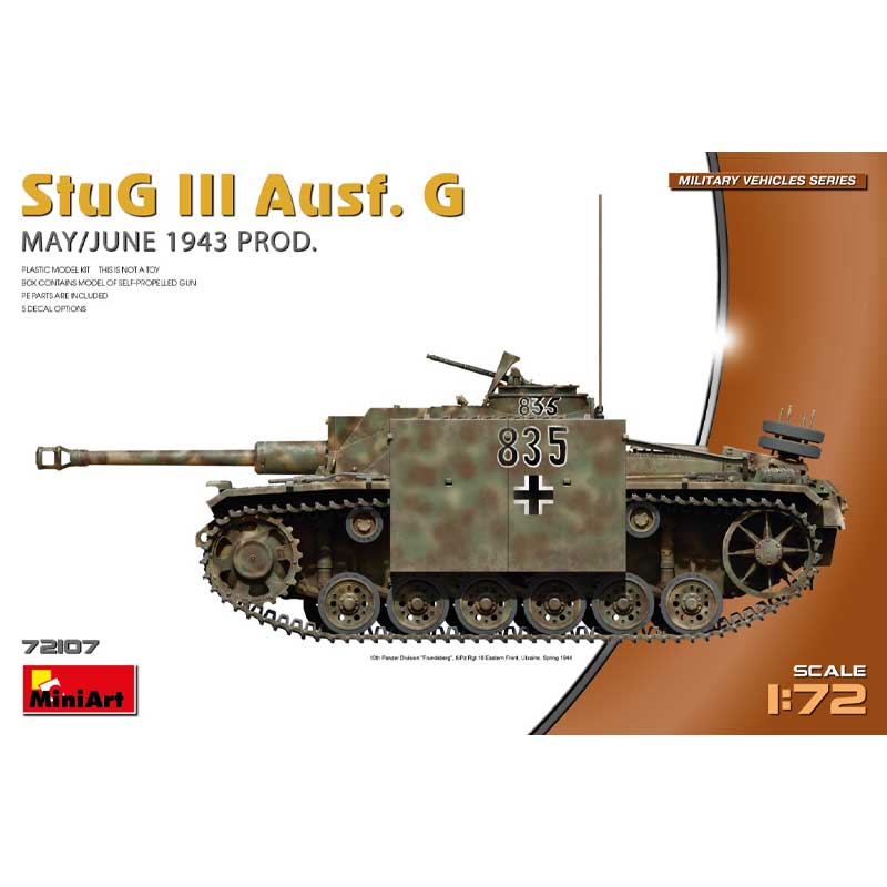 1/72 StuG III Ausf G May/June 1943 Miniart 72107