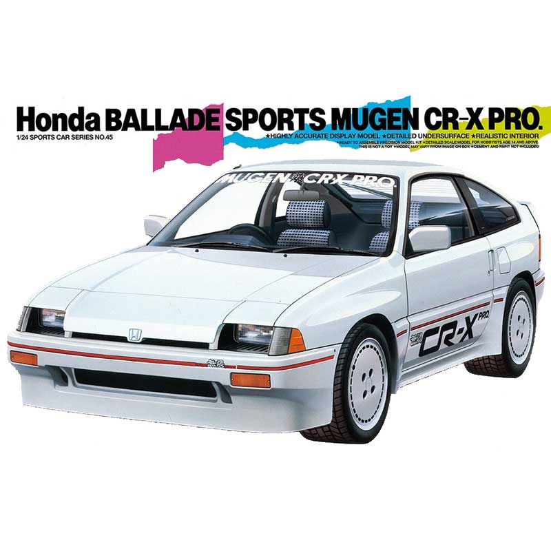 1/24 Honda Ballade Sports Mugen CR-X Pro Tamiya 24045