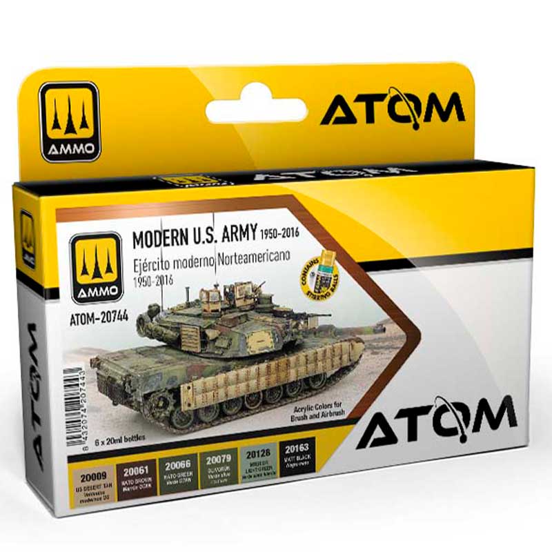 ATOM Modern U.S. Army 1950-2016 Ammo ATOM-20744