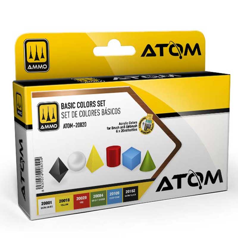 ATOM Basic Colors Set Ammo ATOM-20820