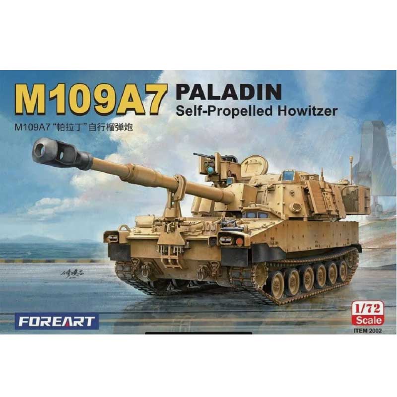 1/72 M109A7 Paladin Self-Propelled Howitzer Foreart 2002