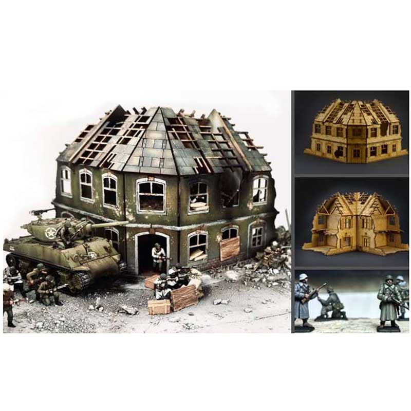 1/72 Bastogne Siege MDF Version 80th Anniversary Italeri 6186