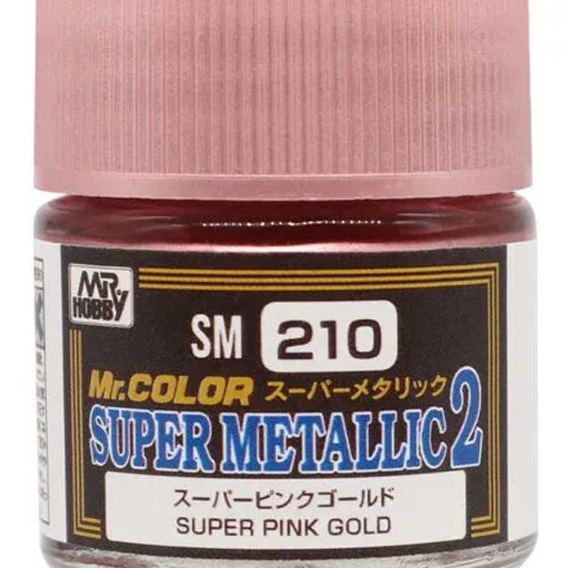 10ml Mr Colour Super Metallic II - Super Pink Gold Mr Hobby SM-210