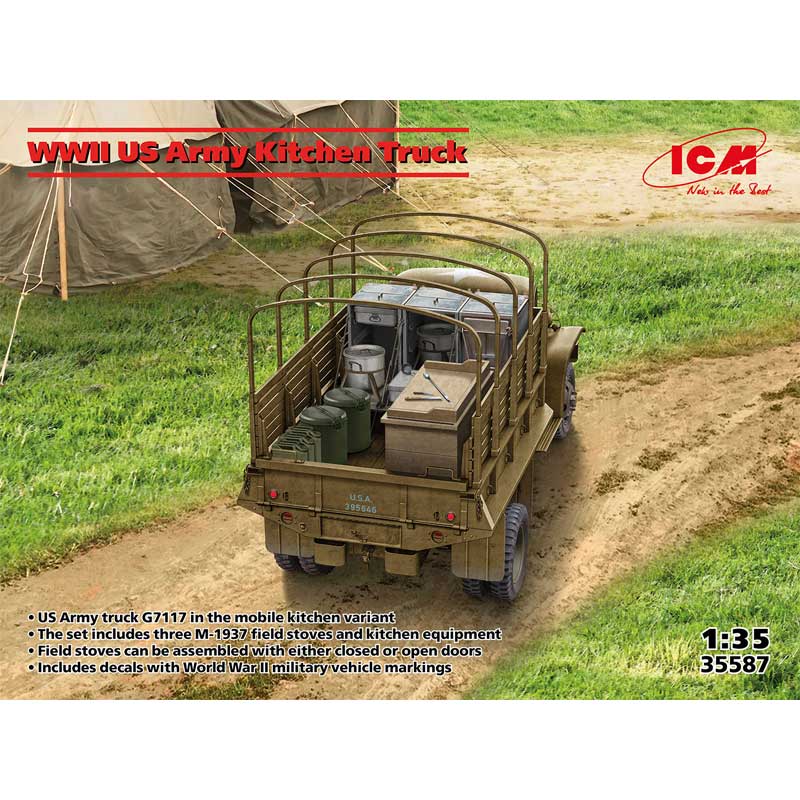 1/35 WWII US Army Kitchen Truck ICM 35587