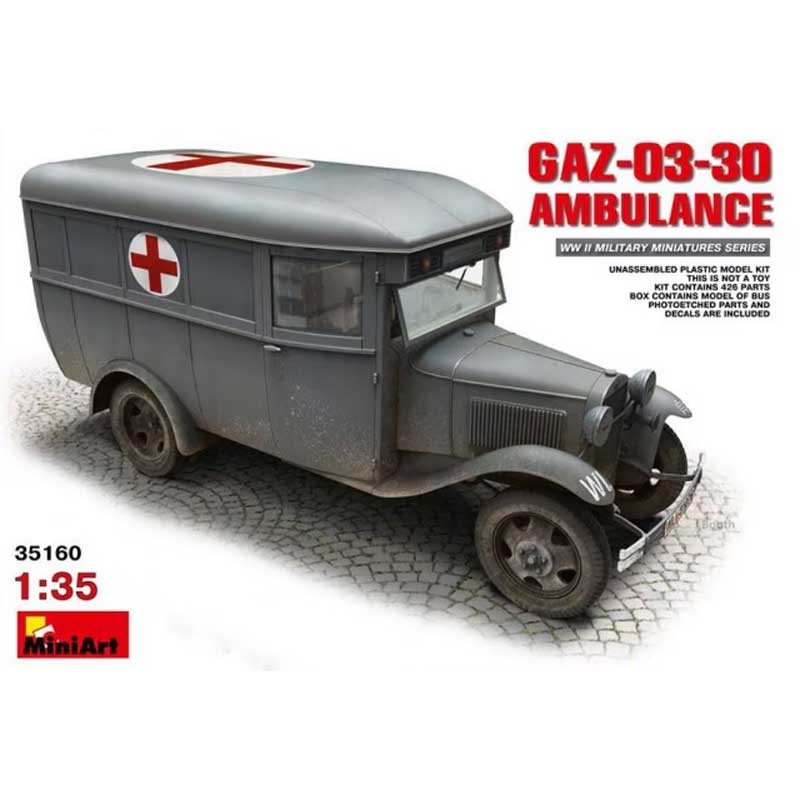 1/35 GAZ-03-30 Ambulance Miniart 35160