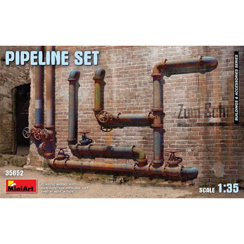 1/35 Pipeline Set Miniart 35652