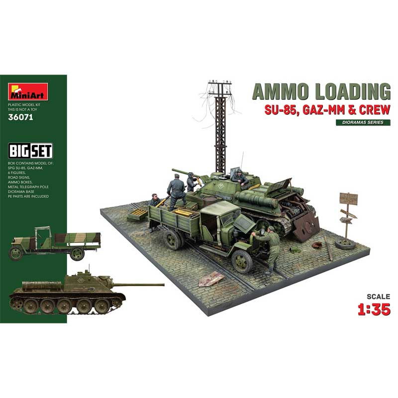 1/35 Ammo Loading ( SU-85