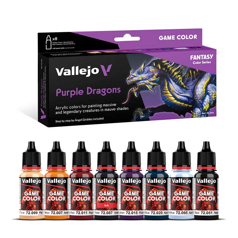 Purple Dragons Set Vallejo 72.194