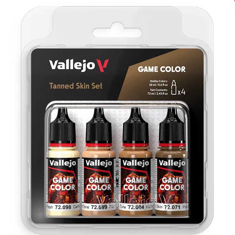 Tanned Skin Set Vallejo 72.380