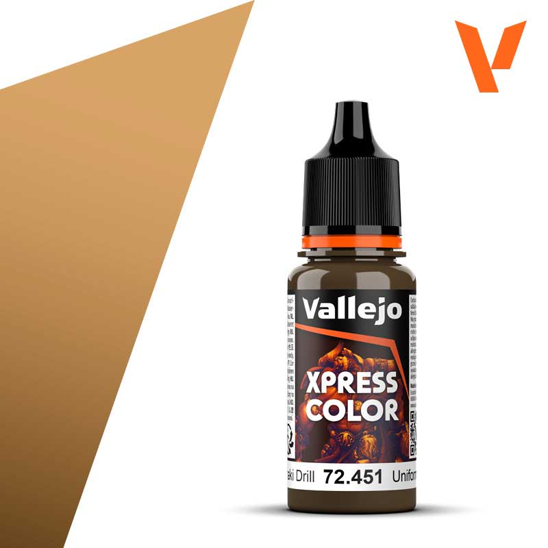 18ml Khaki Drill Xpress Color Vallejo 72.451