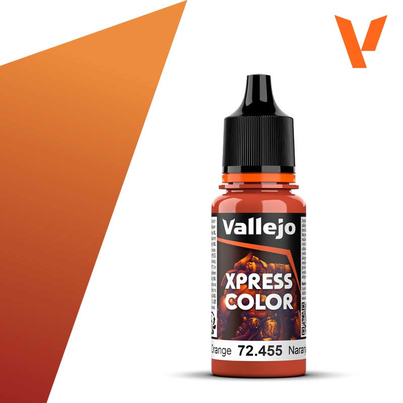 18ml Chameleon Orange Xpress Color Vallejo 72.455