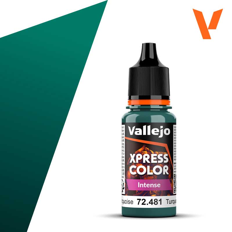 18ml Heretic Turquoise Xpress Color Vallejo 72.481