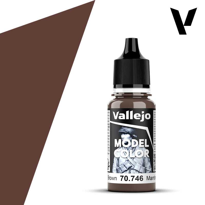 18ml Chestnut Brown Model Color Vallejo 70.746