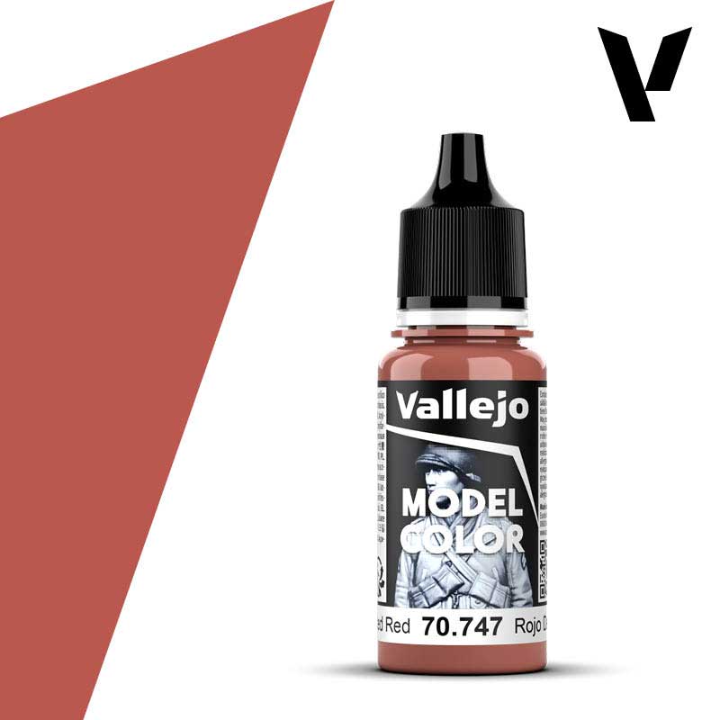 18ml Faded Red Model Color Vallejo 70.747